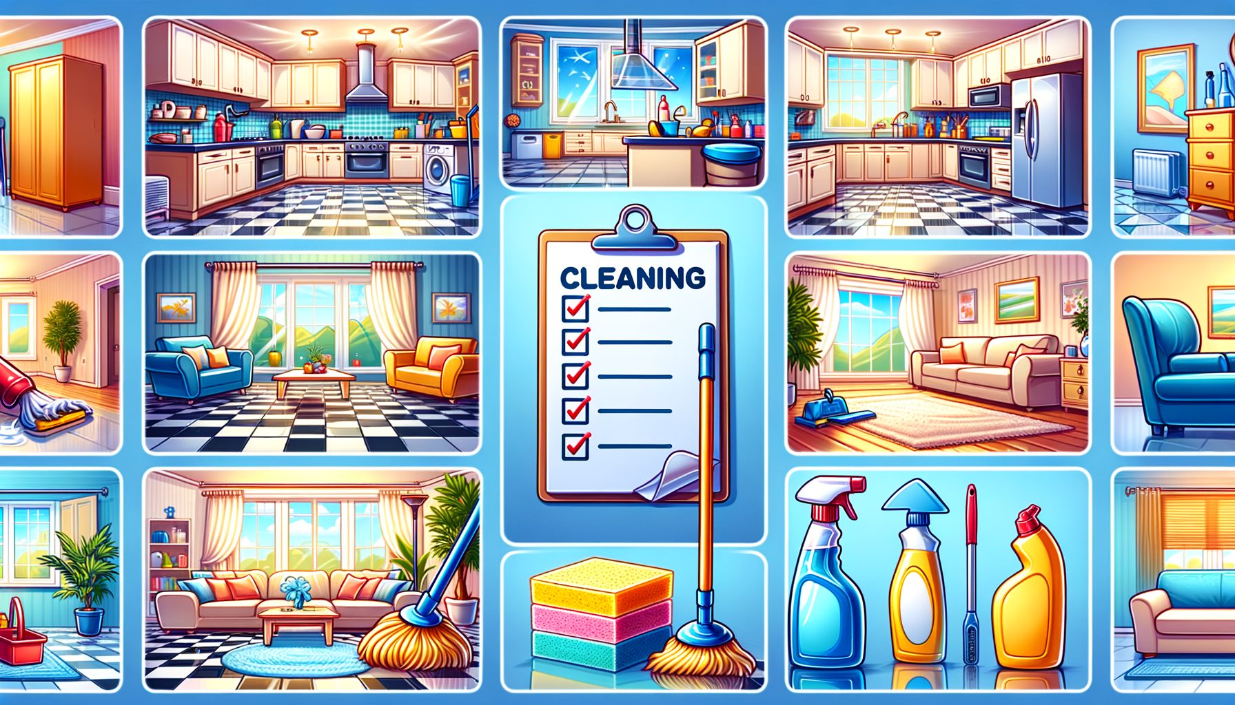House Cleaning Tips: The Ultimate Checklist for a Sparkling Home